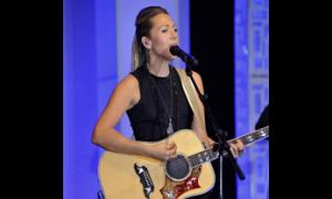 Two-time Grammy winner Colbie Caillat performs several of her biggest hits for event guests.